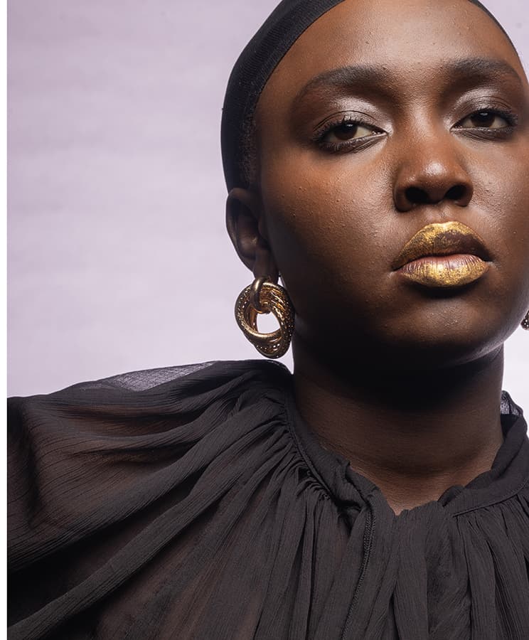 Portrait retouch example 5 — before